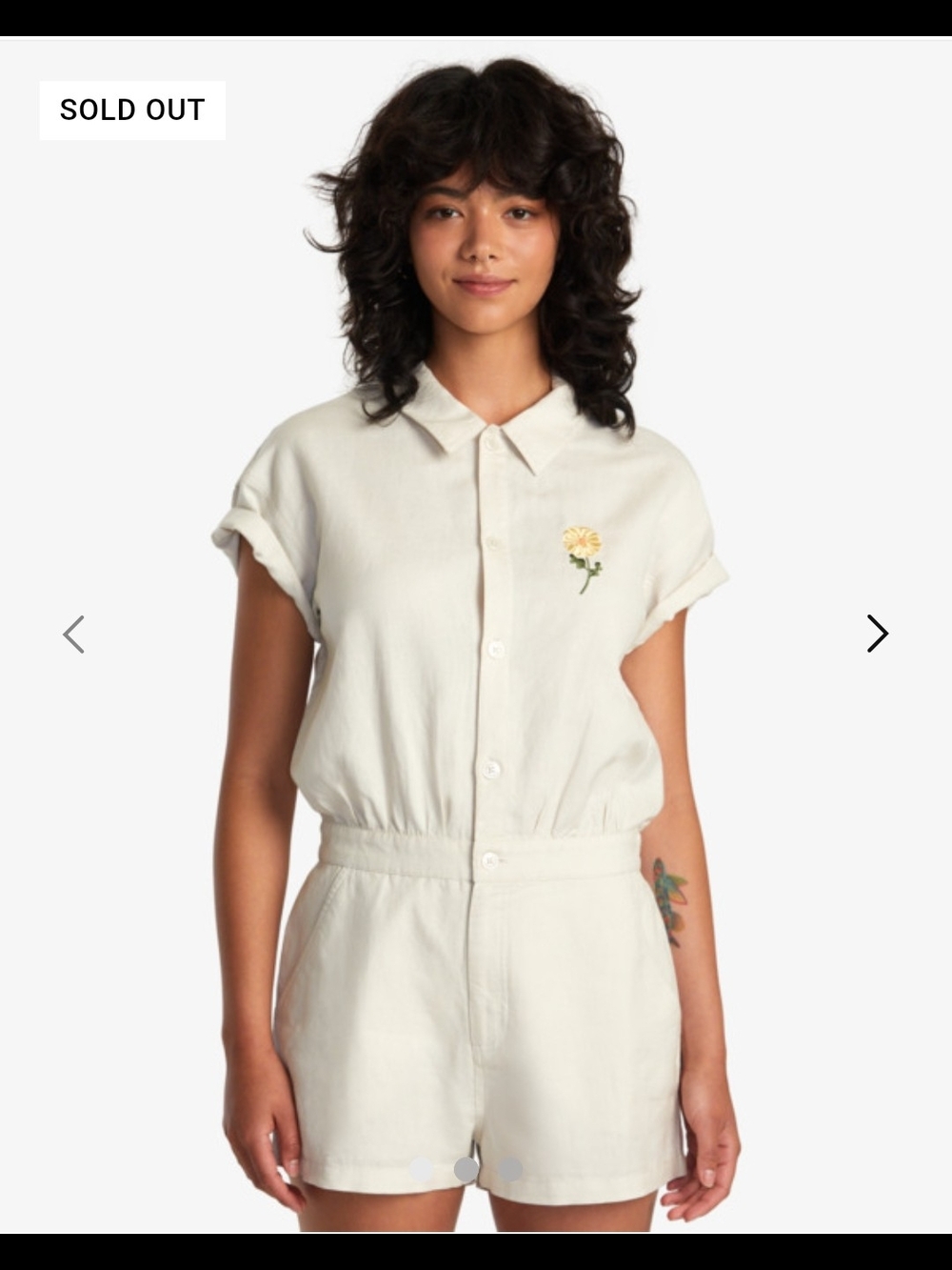 Maya
Women White Workwear Romper